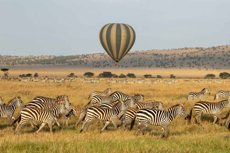 things to do in Tanzania hot airline baloon
